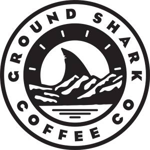 ground shark coffee logo