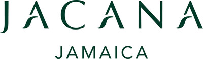 Logo with the word "JACANA" in large, green, stylized capital letters above the word "JAMAICA" in smaller green capital letters on a white background.